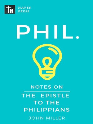 cover image of Notes on the Epistle to the Philippians